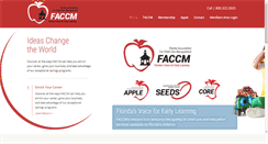 Desktop Screenshot of faccm.org