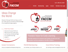 Tablet Screenshot of faccm.org